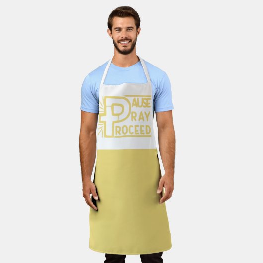 PAUSE PRAY PROCEED CHRISTELIJK SCHORT (Gedragen)