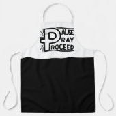 PAUSE PRAY PROCEED CHRISTELIJK SCHORT (Voorkant)