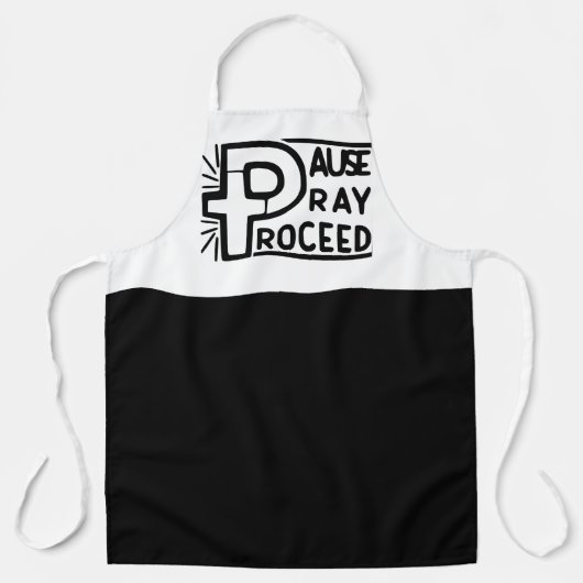 PAUSE PRAY PROCEED CHRISTELIJK SCHORT (Voorkant)