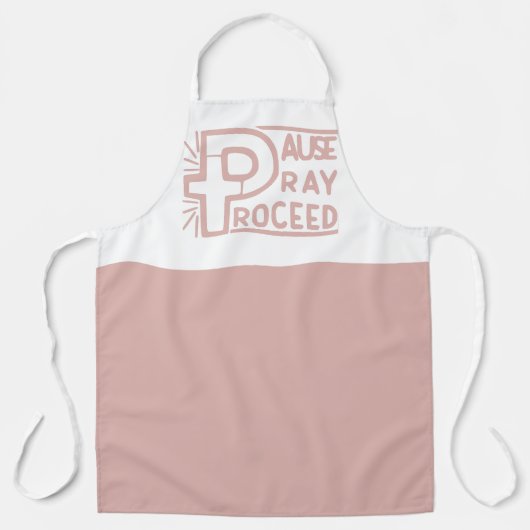 PAUSE PRAY PROCEED CHRISTELIJK SCHORT (Voorkant)