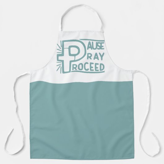 PAUSE PRAY PROCEED CHRISTELIJK SCHORT (Voorkant)