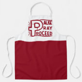 PAUSE PRAY PROCEED CHRISTELIJK SCHORT (Voorkant)