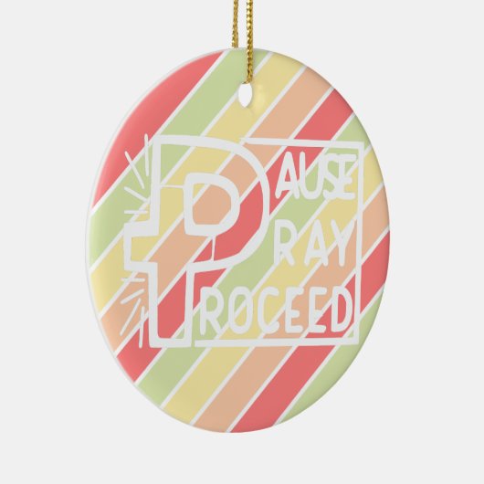 PAUSE PRAY-PROCES KERAMISCH ORNAMENT (Rechts)