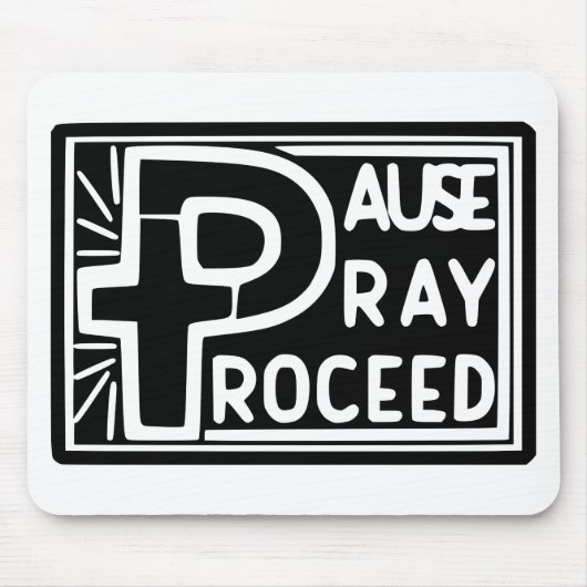 PAUSE PRAY-PROCES MUISMAT (Voorkant)