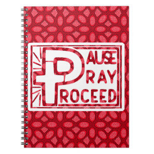 PAUSE PRAY-PROCES NOTITIEBOEK