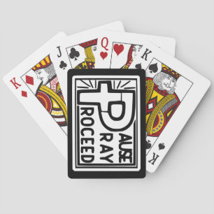 PAUSE PRAY-PROCES SPEELKAARTEN
