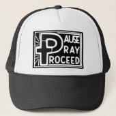 PAUSE PRAY-PROCES TRUCKER PET (Voorkant)