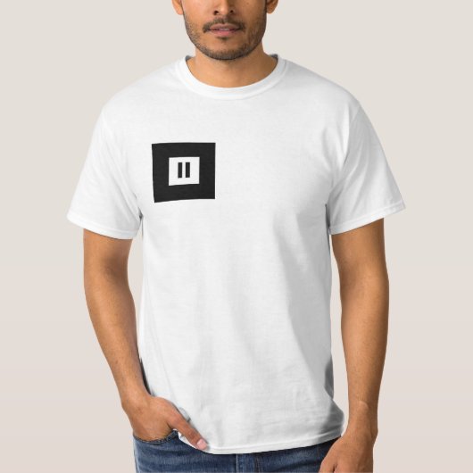 pause t-shirt (Voorkant)