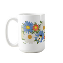 Pause Tiles 15oz Bee Mug – Left-Hand Edition