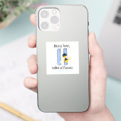 Pause Tiles "Busy Bee" App Icon Sticker  (Telefoon)