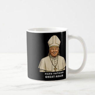 Pauselijke Trump Fun Design met Paus Vestments Koffiemok