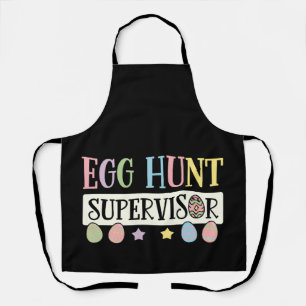 Pausjacht supervisor Funny Family Pasen Schort