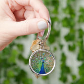 Pauw aan sleutelhanger (Hand)