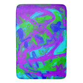 Pauw abstract waterverven badmat (Voorkant Verticaal)