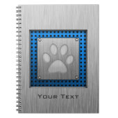 Pauw afdrukken; Metaalblik Notitieboek (Voorkant)