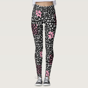 Pauw afdrukpatroon 01.b zwart BG Leggings