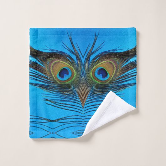 Pauw Bad Handdoek (Wasdoekje)