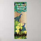 Pauw Bruiloftsposter uit de Roaring Twenties Poster (Voorkant)
