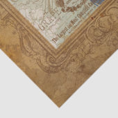 pauw bruin Antiek papier (Detail)