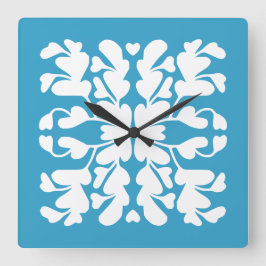 Pauw deco vierkante klok