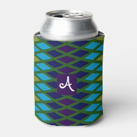 Pauw Diamanten Monogram Blikjeskoeler (Blikje Voorkant)