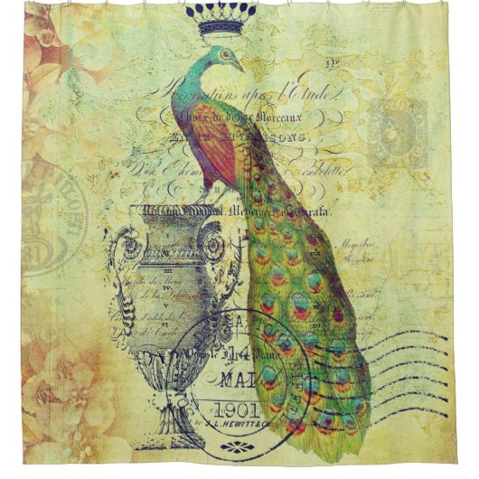 pauw douchegordijn (Voorkant)