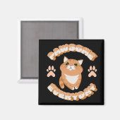 Pauw elke dag magneet (Voorkant / Achterkant)