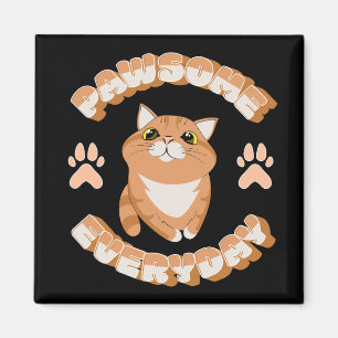 Pauw elke dag magneet