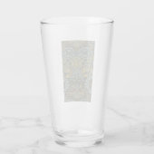 Pauw en Draak (door William Morris) Glas (Achterkant)