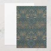 Pauw en Draak van William Morris (Voorkant / Achterkant)