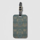Pauw en Draak van William Morris Bagagelabel (Voorkant (verticaal))