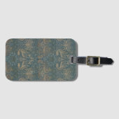 Pauw en Draak van William Morris Bagagelabel (Voorkant (horizontaal))