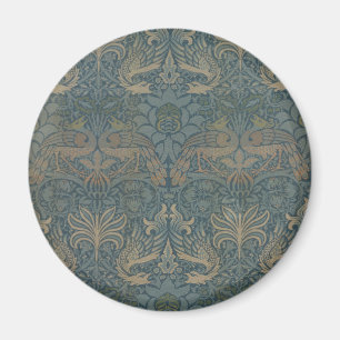 Pauw en Draak van William Morris Magneet