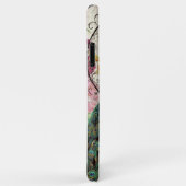 Pauw en lentebloemen Case-Mate iPhone case (Achterkant/rechts)