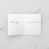 Pauw en Pioen Kaart (Binnen)