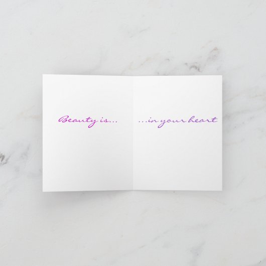 Pauw en Pioen Kaart (Binnen)