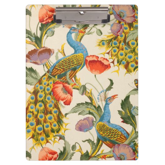 Pauw en Poppies illustraties Klembord (Voorkant)