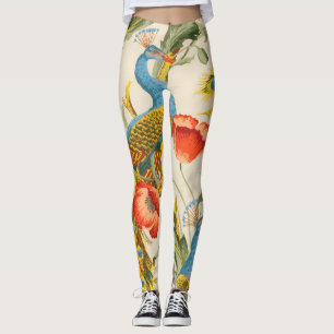  Pauw en Poppies illustraties Leggings