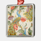  Pauw en Poppies illustraties Metalen Ornament (Links)