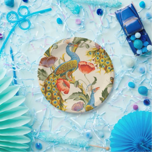  Pauw en Poppies illustraties Papieren Bordje (Feest)