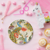 Pauw en Poppies illustraties Papieren Bordje (Feest)