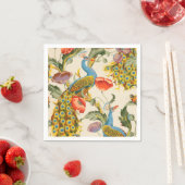 Pauw en Poppies illustraties Servet (Insitu)