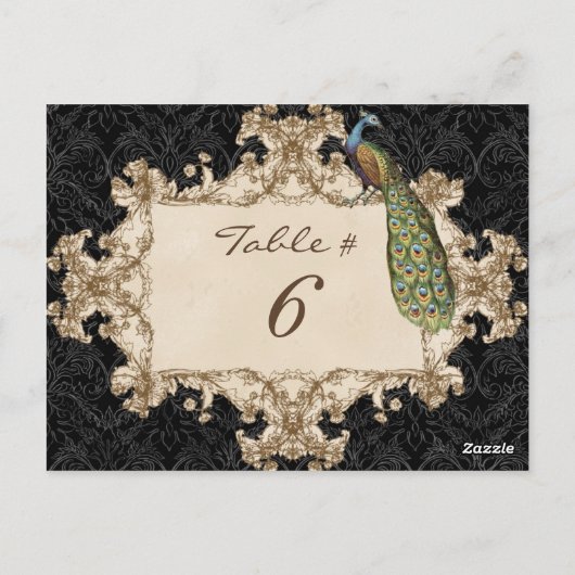 pauw & ets, Tafelnummer Kaart (Achterkant)