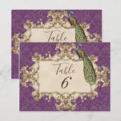 pauw & ets, Tafelnummer Kaart (Voorkant / Achterkant)