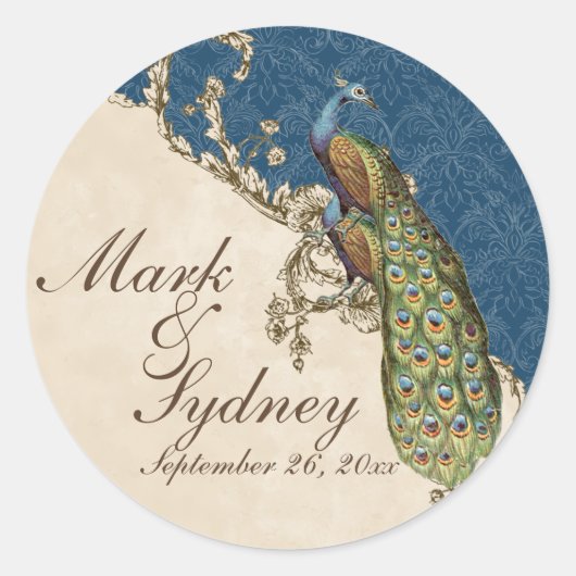 pauw & etsen bruiloft zegel (Voorkant)