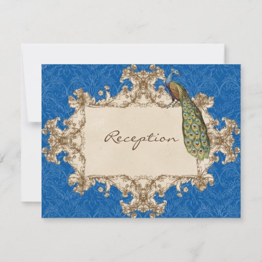  pauw & etsen Receptie uitnodiging (Achterkant)