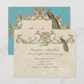 pauw & etsen Receptie uitnodiging Informatiekaartje (Voorkant / Achterkant)