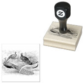 Pauw Fazant Gemengd Scrapbooking    Rubberstempel (Gestempeld)