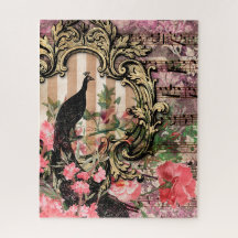 pauw floral musical note roze and gold