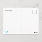 Pauw | Gefeliciteerd | Minimaal Briefkaart (Achterkant)